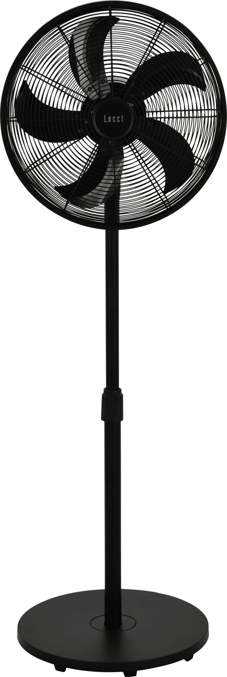 Lucci AIR Glide DC SV Wentylator stojący 36 W (Ø) 45 mm czarny timer, regulowana wysokość - obrazek 1
