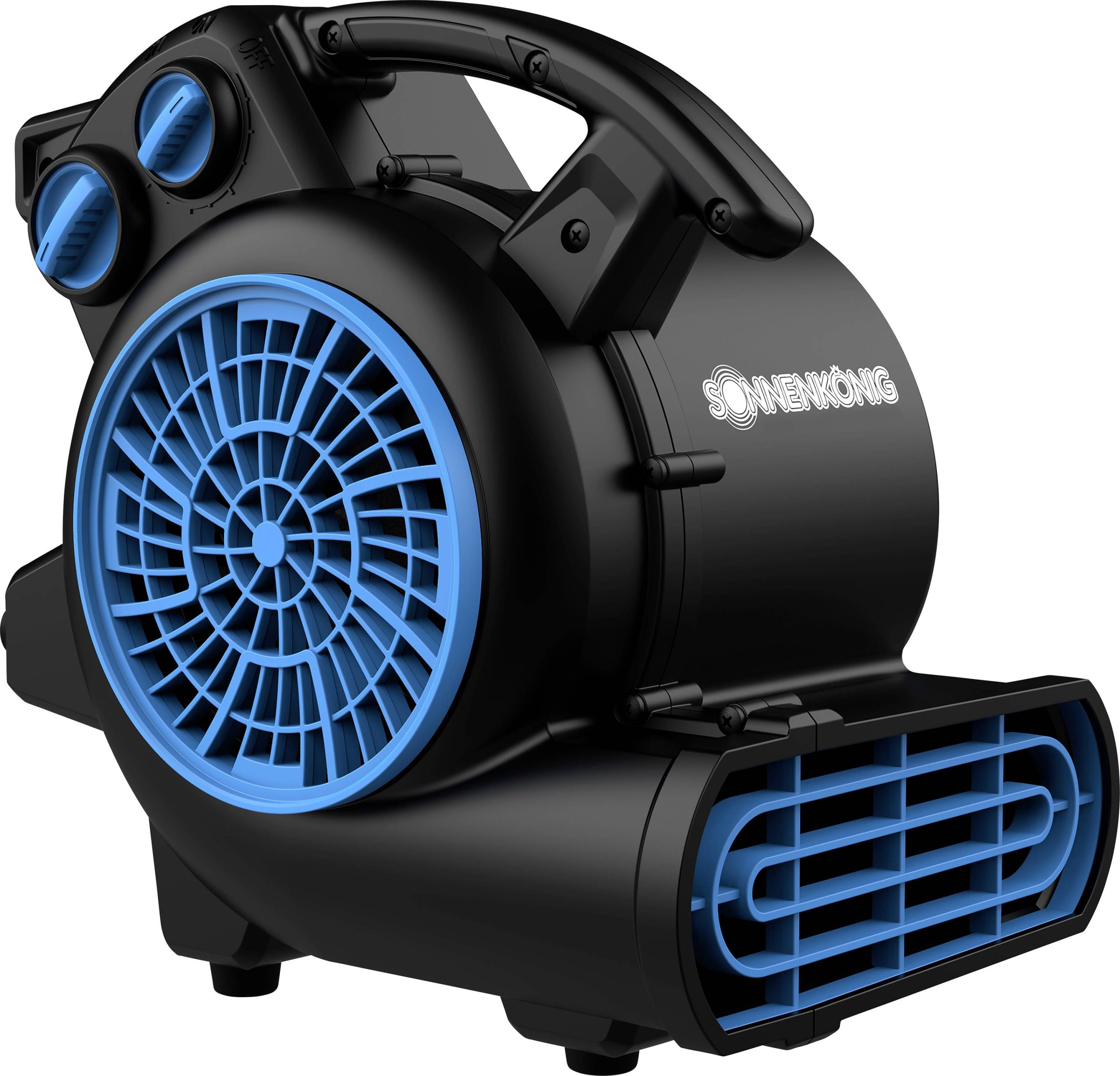 Sonnenkönig Wentylator podłogowy 170 W automatyczne wyłączanie, ruch wahadłowy, timer, zabezpieczenie przed przegrzaniem - obrazek 1