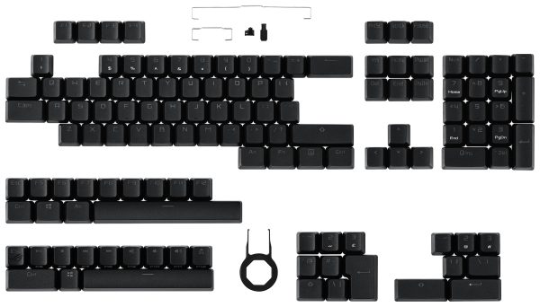 Asus ROG PBT Keycap Set (AC03) Nasadka klawisza czarny