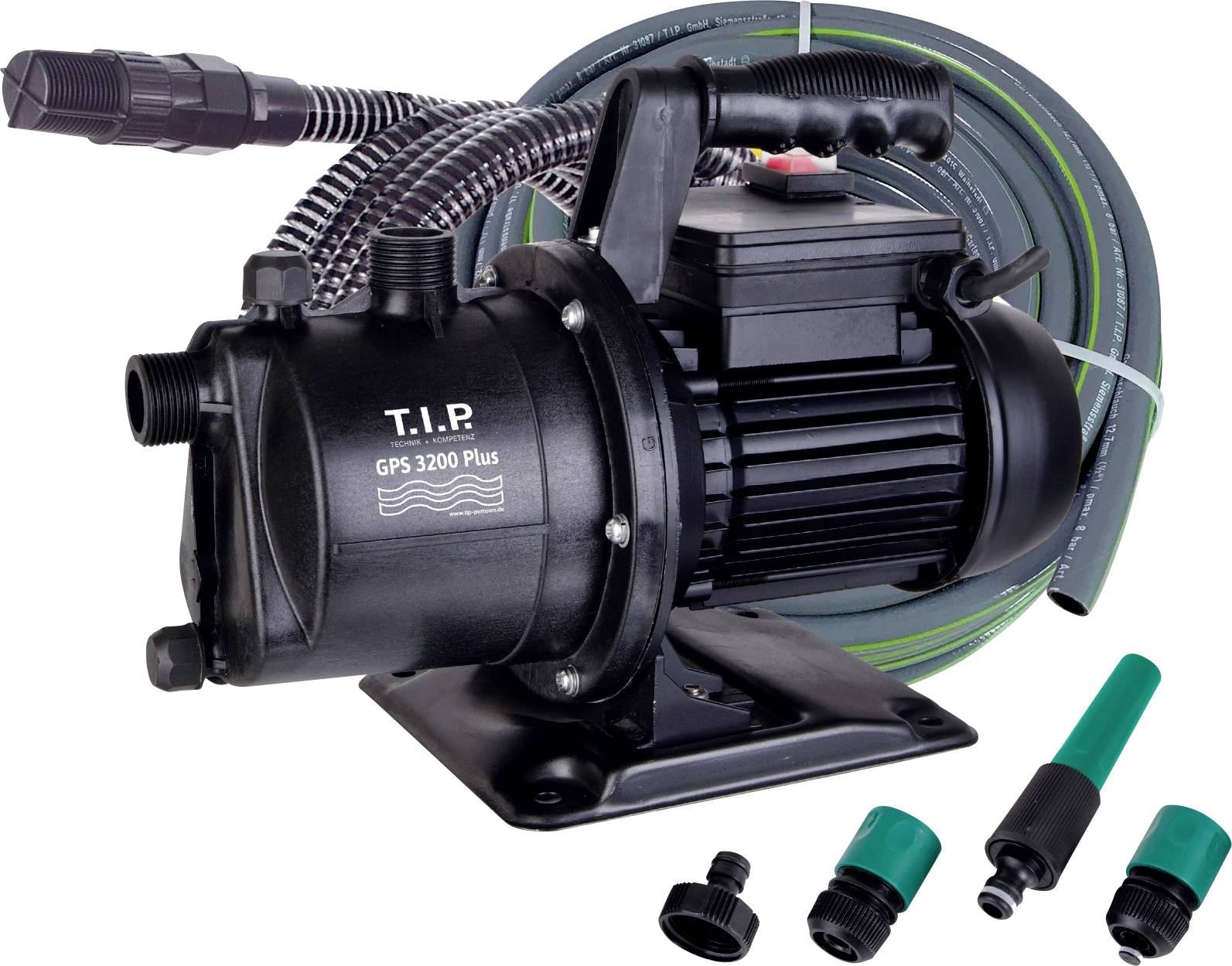 T.I.P. - Technische Industrie Produkte GPS 3200 Plus Pompa ogrodowa, zestaw 3200 l/h 42 m - obrazek 1