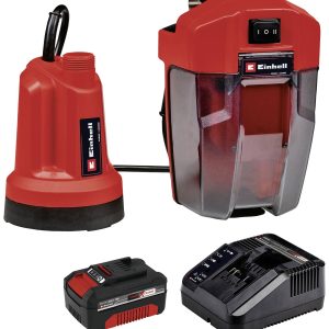 Einhell Power X-Change GE-SP 18 LL Li (1×4,0Ah) Pompa zanurzeniowa do czystej wody 4500 l/h 8 m Einhell Power X-Change GE-SP 18 LL Li (1×4,0Ah) Pompa zanurzeniowa do czystej wody 4500 l/h 8 m