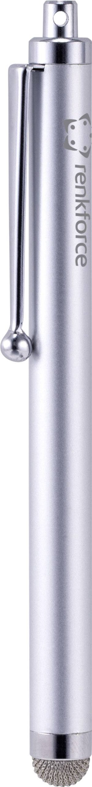 Rysik do ekranu dotykowego Renkforce Capacitive Stylus, srebrny