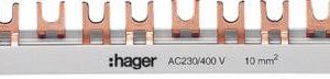Hager KDN363B Hacker KDN363B akcesoria Szyna fazowa szary 1 szt. Hager KDN363B Hacker KDN363B akcesoria Szyna fazowa szary 1 szt.