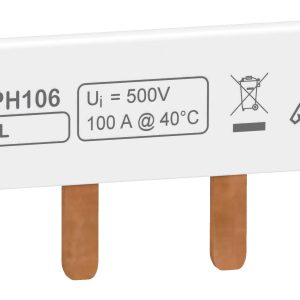 Schneider Electric A9XPH106 Nożyce A9XPH106 Szyna fazowa mostkiem Szyna fazowa biały 1 szt.