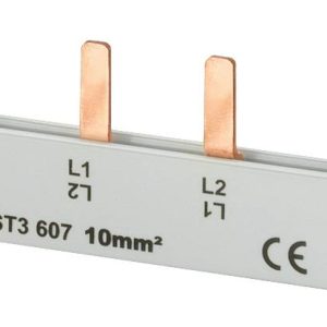 Siemens 5ST3606 Szyna zbiorcza pinowa, 10 mm² Podłączenie: 2x 2-fazowe, odporne na dotyk Szyna zbiorcza wtykana 10 szt. Siemens 5ST3606 Szyna zbiorcza pinowa, 10 mm² Podłączenie: 2x 2-fazowe, odporne na dotyk Szyna zbiorcza wtykana 10 szt.