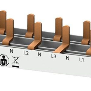 Siemens 5ST36737 Kompaktowa szyna pin-on, połączenie 10mm² 3p/N 9x kompaktowa jednostka 1 TE Szyna zbiorcza wtykana 1 sz Siemens 5ST36737 Kompaktowa szyna pin-on, połączenie 10mm² 3p/N 9x kompaktowa jednostka 1 TE Szyna zbiorcza wtykana 1 sz