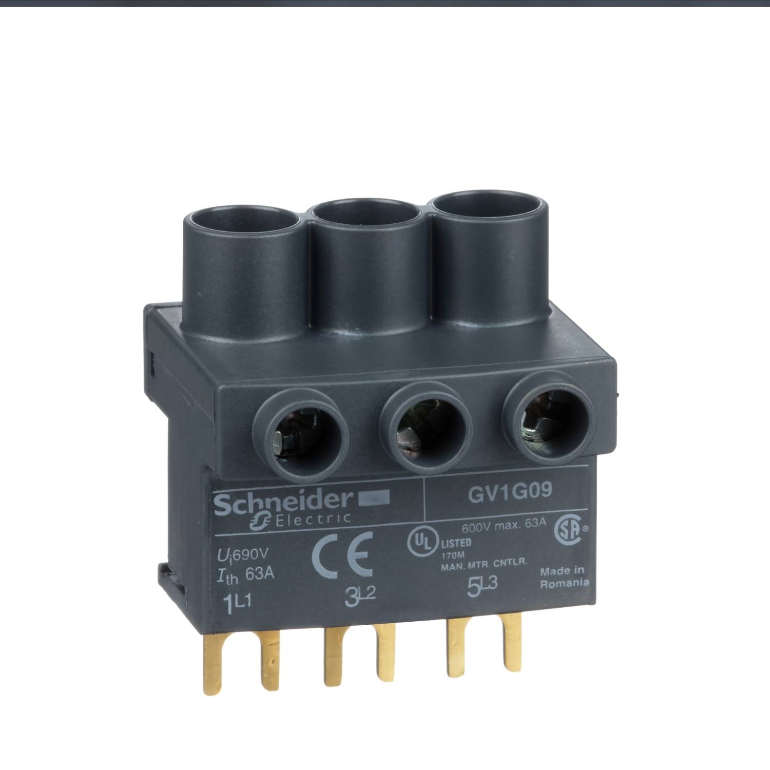 Schneider Electric GV1G09 Listwa połączeniowa Jednostka łącząca 1 szt. - obrazek 1
