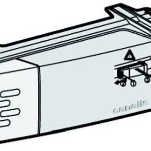 Schneider Electric KBC16DCB21 Adapter wyjściowy KBC, 16A, bezpośredni, zmienne zakończenie fazy, L+N+PE Akcesoria do mał