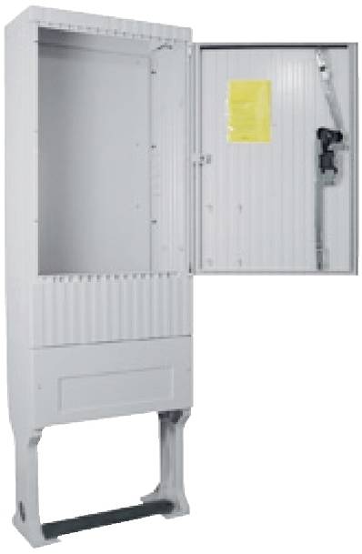 Hager ZAL175P Kolumna dystrybucyjna Hager ZAL175P z płytą montażową 1710x583x277mm Kolumna dystrybucyjna szary (ral 7035 - obrazek 1