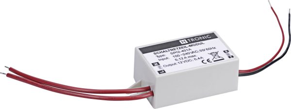 H-Tronic 1190085 Zasilacz AC/DC 12 V/DC 0.4 A 4.8 W