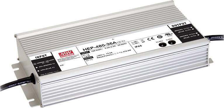 MEAN WELL HEP-480-48A Zasilacz 50.4 V/DC 10 A 480 W - obrazek 1