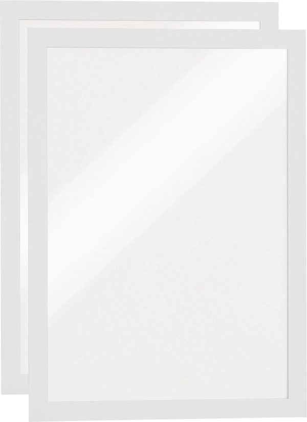 Ramka informacyjna, samoprzylepna Durable 487202 biały (S x W) 236 mm x 322 mm
