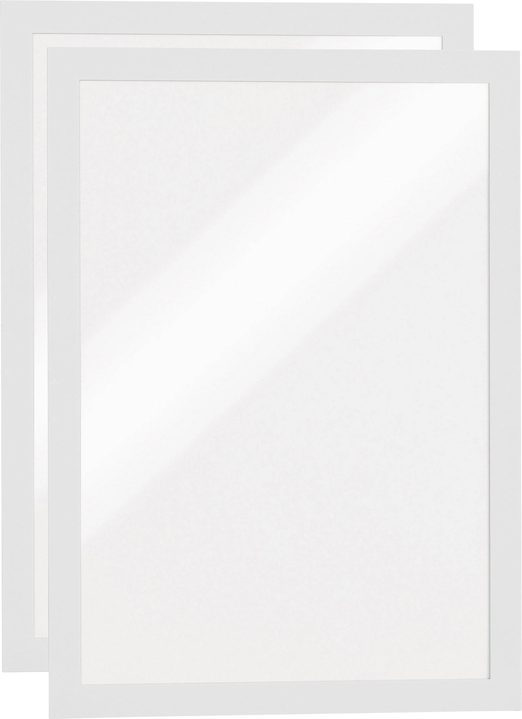 Ramka informacyjna, samoprzylepna Durable 487202 biały (S x W) 236 mm x 322 mm - obrazek 1