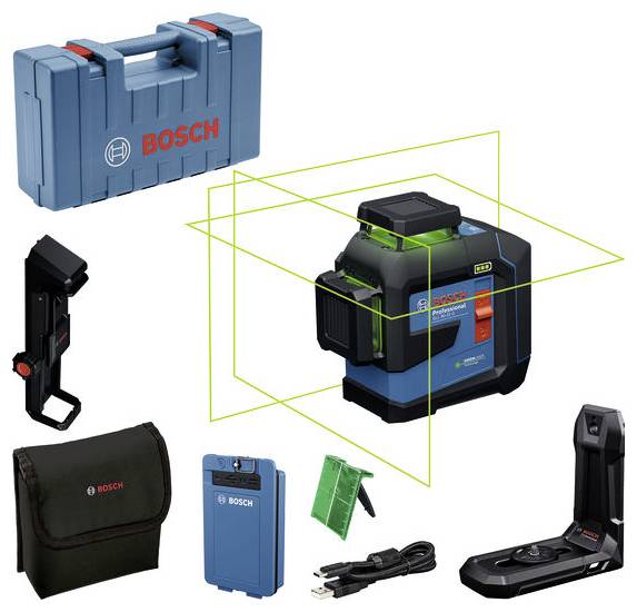Laser liniowy Bosch Professional GLL 80-33 G 0601065501 Maksymalny zasięg: 80 m