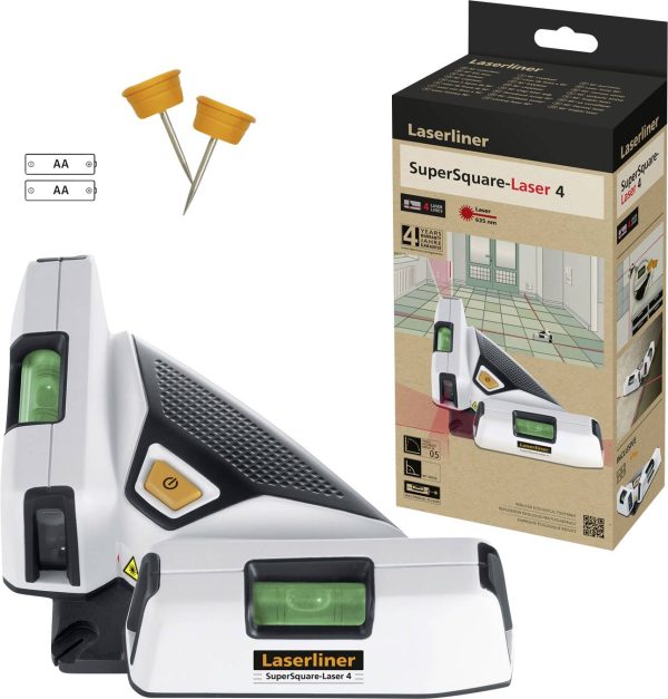 Laser liniowy podłogowy Laserliner SuperSquare-Laser 4 081.134E
