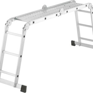 Hailo ProfiStep® combi 7412-037 aluminium Drabina wielofunkcyjna Maksymalna wysokość robocza: 4.35 m srebrny 16.7 kg Hailo ProfiStep® combi 7412-037 aluminium Drabina wielofunkcyjna Maksymalna wysokość robocza: 4.35 m srebrny 16.7 kg