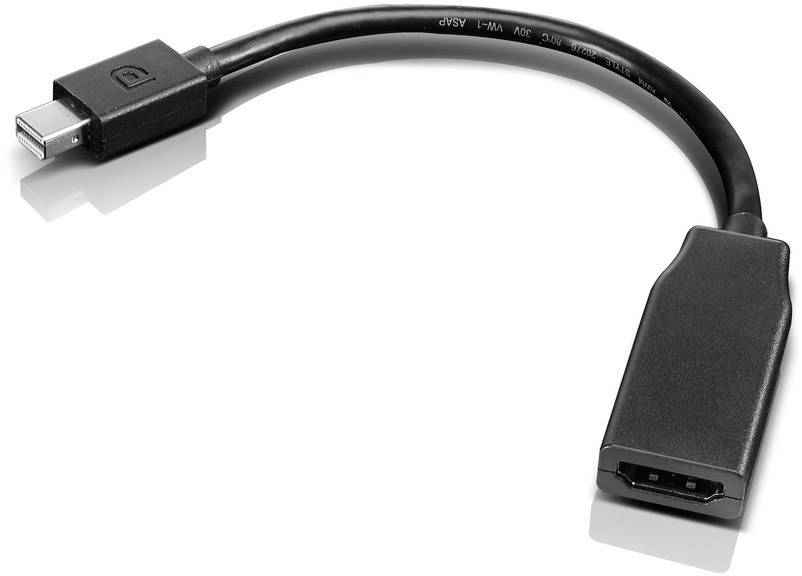 adapter Mini DisplayPort, HDMI Lenovo Lenovo - Videokabel - Mini DisplayPort (M) zu HDMI (W) 0B47089, 0 mm - obrazek 1