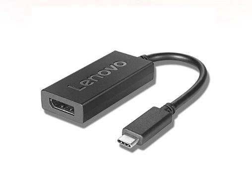 adapter USB-C, DisplayPort Lenovo Lenovo – USB/DisplayPort-Adapter – 24 pin USB-C (M) 4X90Q93303, 0 mm