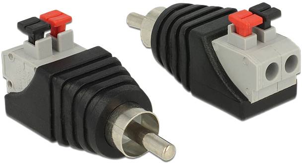 adapter RCA/Cinch Delock 65566 65566, 0 mm - obrazek 1