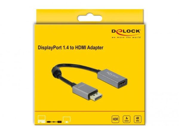 adapter DisplayPort, HDMI Delock 66436 66436, 0.20 m