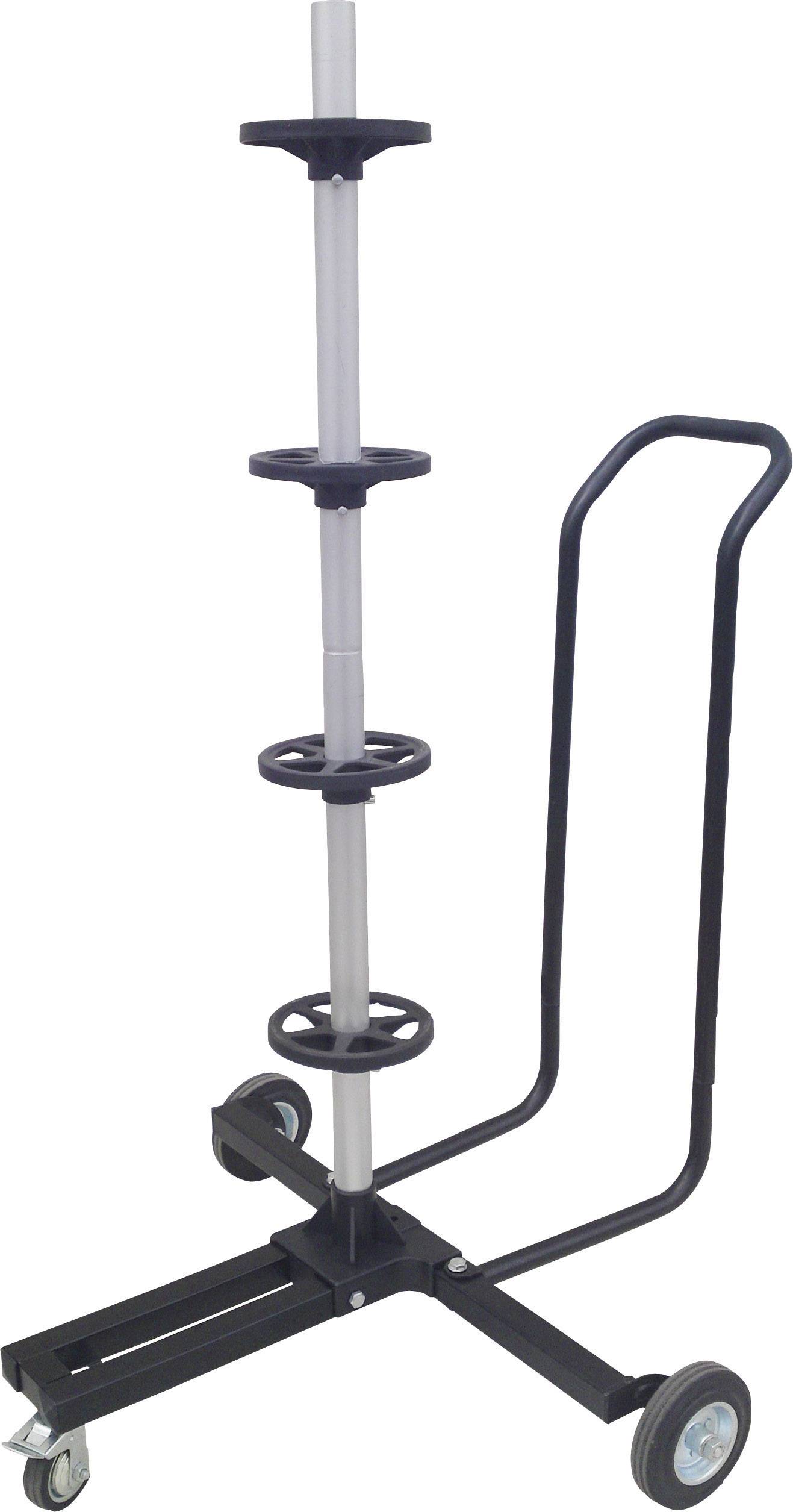 Stojak na opony, na kółkach HP Autozubehör 82116, szerokośc opon do 225 mm - obrazek 1