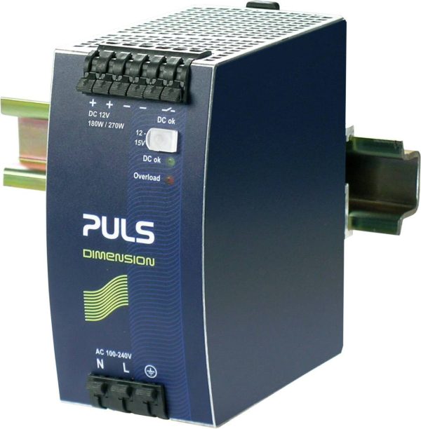 PULS QS10.121 Zasilacz na szynę DIN 12 V/DC 15 A 180 W Ilość wyjść:1 x Opis 1 szt.