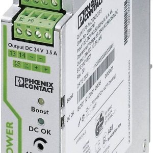 Phoenix Contact 2866747 Zasilacz na szynę DIN 24 V/DC 3.5 A 84 W Ilość wyjść:1 x Opis 1 szt. Phoenix Contact 2866747 Zasilacz na szynę DIN 24 V/DC 3.5 A 84 W Ilość wyjść:1 x Opis 1 szt.