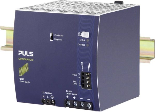 PULS QS40.241 Zasilacz na szynę DIN 24 V/DC 40 A 960 W Ilość wyjść:1 x Opis 1 szt.