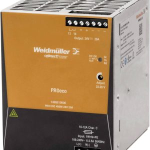 Weidmüller 1469510000 Zasilacz na szynę DIN 24 V/DC 20 A 480 W Ilość wyjść:1 x Opis 1 szt. Weidmüller 1469510000 Zasilacz na szynę DIN 24 V/DC 20 A 480 W Ilość wyjść:1 x Opis 1 szt.