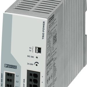 Phoenix Contact 2903155 Zasilacz na szynę DIN 24 V/DC 20 A 480 W Opis 1 szt. Phoenix Contact 2903155 Zasilacz na szynę DIN 24 V/DC 20 A 480 W Opis 1 szt.