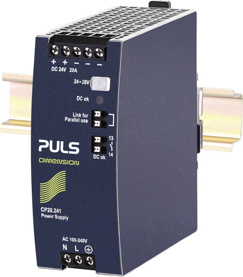 PULS CP20.241 Zasilacz na szynę DIN 20 A 480 W Opis 1 szt. - obrazek 1