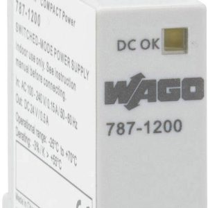 WAGO 787-1200 Zasilacz na szynę DIN 0.5 A Opis 1 szt. WAGO 787-1200 Zasilacz na szynę DIN 0.5 A Opis 1 szt.