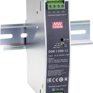 MEAN WELL DDR-120A-12 Przetwornik DC/DC na szynę DIN 12 V/DC 8.3 A 99.6 W Ilość wyjść:1 x Opis 1 szt. MEAN WELL DDR-120A-12 Przetwornik DC/DC na szynę DIN 12 V/DC 8.3 A 99.6 W Ilość wyjść:1 x Opis 1 szt.
