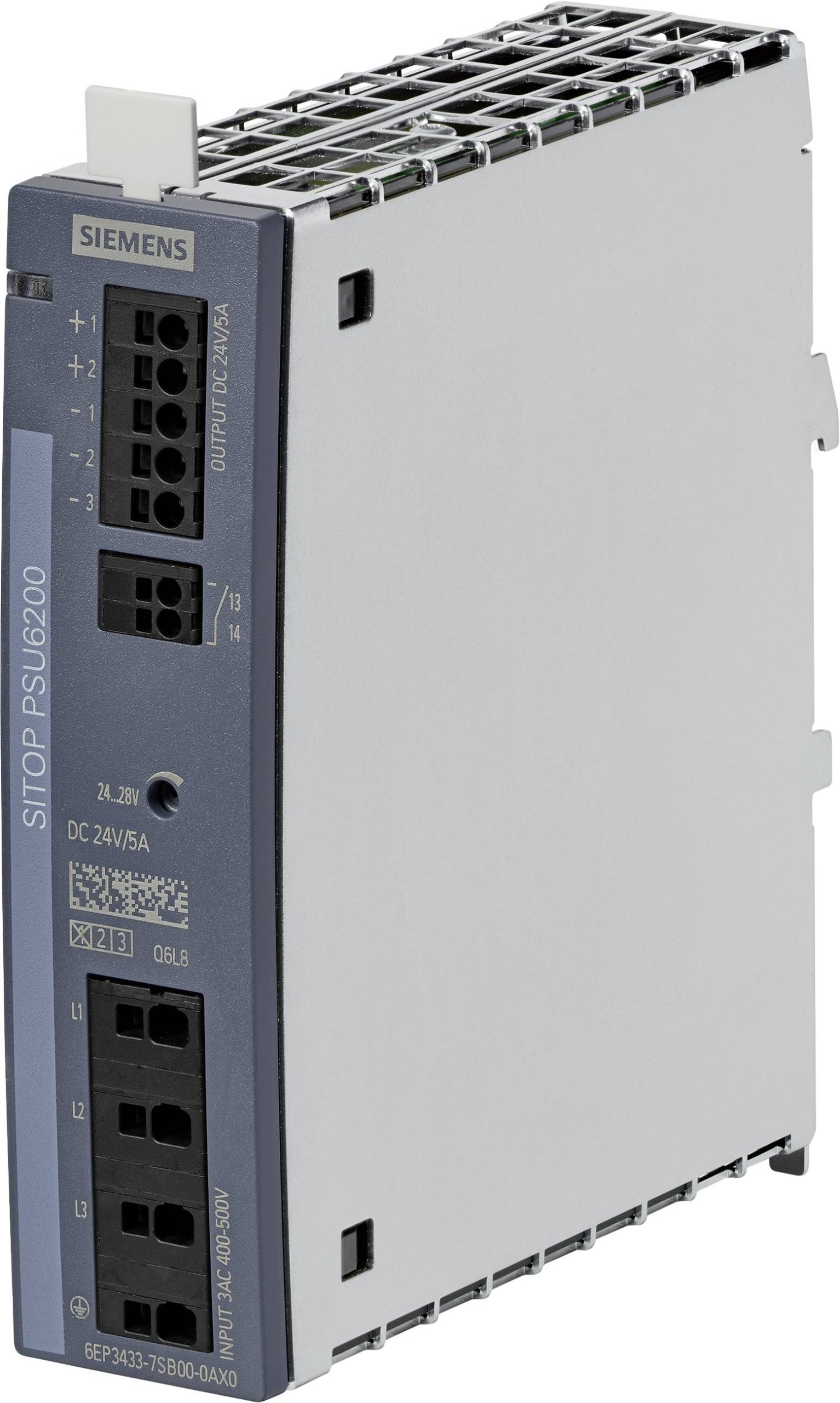 Siemens 6EP34367SB003AX0 Zasilacz na szynę DIN 20 A 480 W Ilość wyjść:1 x Opis 1 szt. - obrazek 1