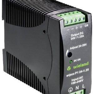 Wieland Electric 81.000.6110.0 Zasilacz 24 V 1.25 A 30 W Opis 1 szt. Wieland Electric 81.000.6110.0 Zasilacz 24 V 1.25 A 30 W Opis 1 szt.