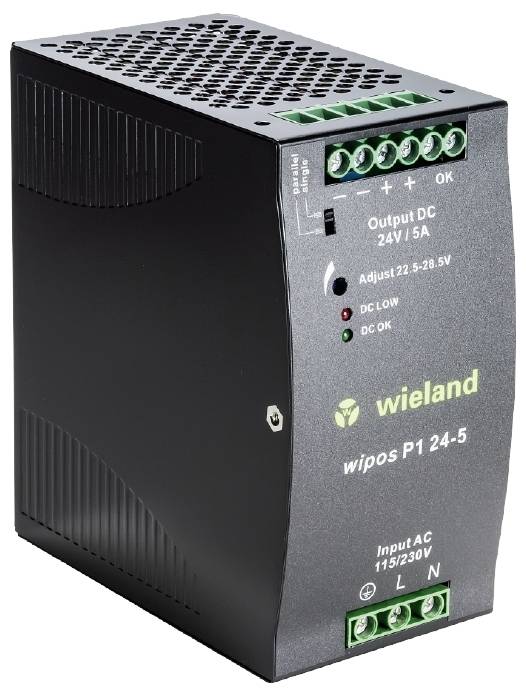 Wieland Electric 81.000.6130.0 Zasilacz 24 V 5 A 120 W Opis 1 szt. - obrazek 1