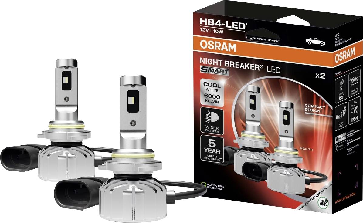 Osram Automotive 9006DWNBSM-2HB Żarówka LED NIGHT BREAKER® LED SMART HB4 12 V - obrazek 1