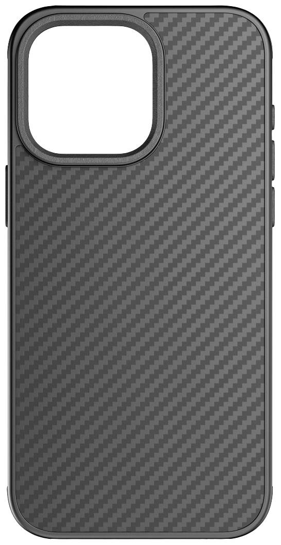 Black Rock Robust Carbon Cover Apple iPhone 15 Pro Max czarny Odporny na wstrząsy 1330RRC02