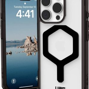Urban Armor Gear Plyo Futerał backcase Apple iPhone 16 Pro czarny, przeźroczysty Ładowarka indukcyjna, Kompatybilny z Ma Urban Armor Gear Plyo Futerał backcase Apple iPhone 16 Pro czarny, przeźroczysty Ładowarka indukcyjna, Kompatybilny z Ma