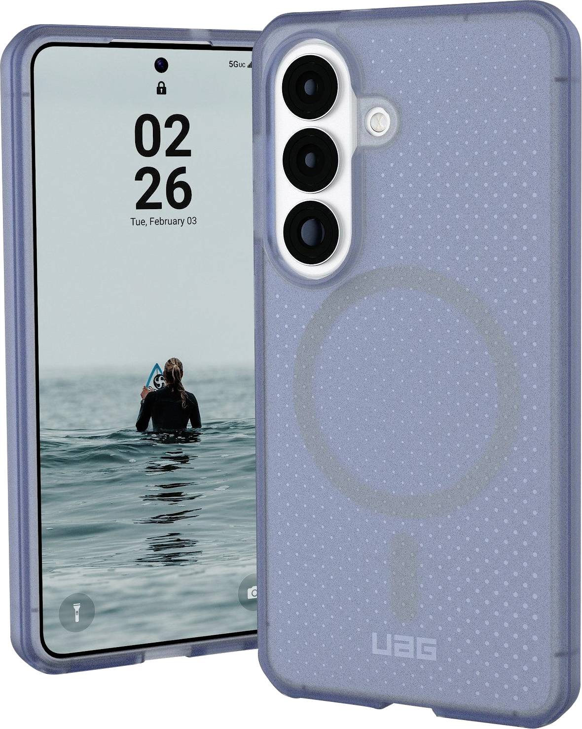 Urban Armor Gear Dot Case Samsung Galaxy S26 niebieski Kompatybilny z MagSafe, z modułem magnetycznym 214521114151 - obrazek 1