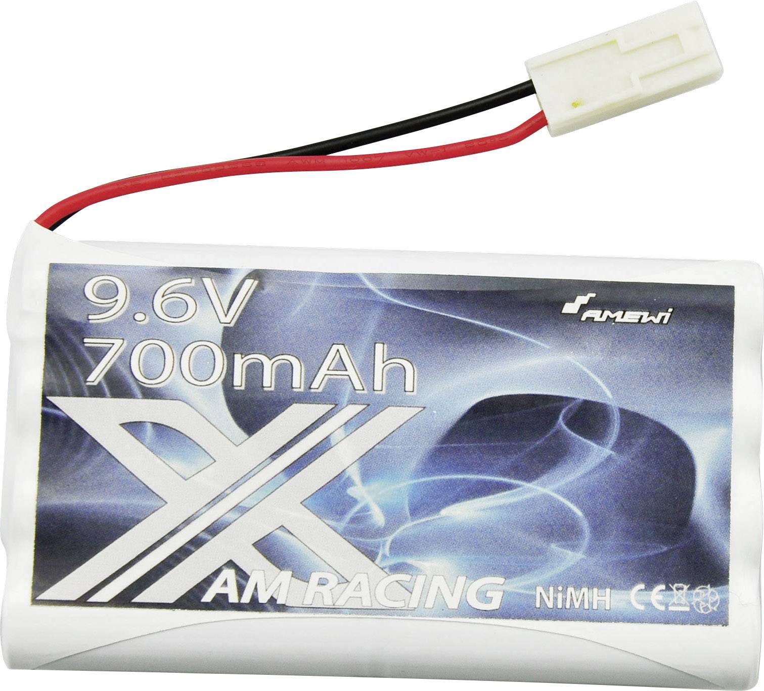 Amewi Pakiet akumulatorów (NiMH) 9.6 V 700 mAh Ilość ogniw: 8 Stick Mini-Tamiya - obrazek 1