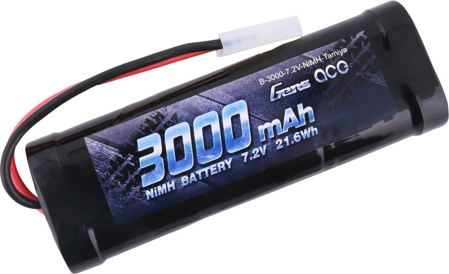 Pakiet akumulatorów (NiMH) 7.2 V 3000 mAh 1 C Gens ace Stick Tamiya - obrazek 1