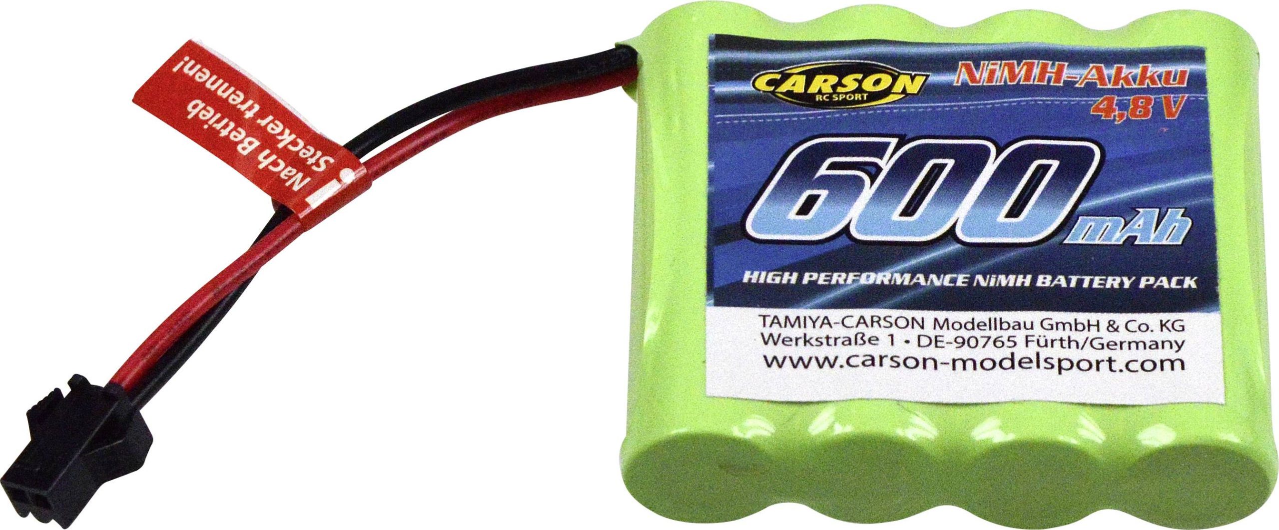 Pakiet akumulatorów (NiMH) 4.8 V 400 mAh Carson Modellsport - obrazek 1