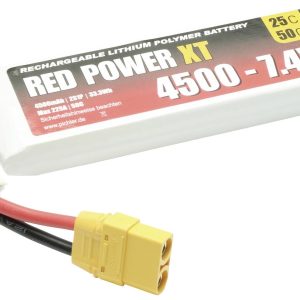 Pakiet akumulatorów (LiPo) 7.4 V 4500 mAh 25 C Red Power Softcase XT90 Pakiet akumulatorów (LiPo) 7.4 V 4500 mAh 25 C Red Power Softcase XT90