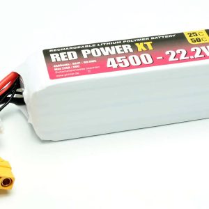 Pakiet akumulatorów (LiPo) 22.2 V 4500 mAh Red Power Softcase XT90 Pakiet akumulatorów (LiPo) 22.2 V 4500 mAh Red Power Softcase XT90