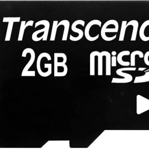 Karta pamięci microSD Transcend TS2GUSDC, 2 GB, Class 2, 2 MB/s / 2 MB/s Karta pamięci microSD Transcend TS2GUSDC, 2 GB, Class 2, 2 MB/s / 2 MB/s