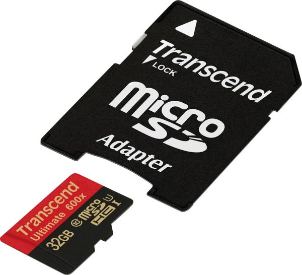 Transcend Ultimate (600x) microSDHC Przemysłowy 32 GB Class 10, UHS-I zaw. kartę pamięci SD