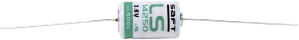 Bateria 1/2 AA Saft LS14250CNA, 3.6 V, 1200 mAh, litowe, pin lutowniczy, 1 szt.
