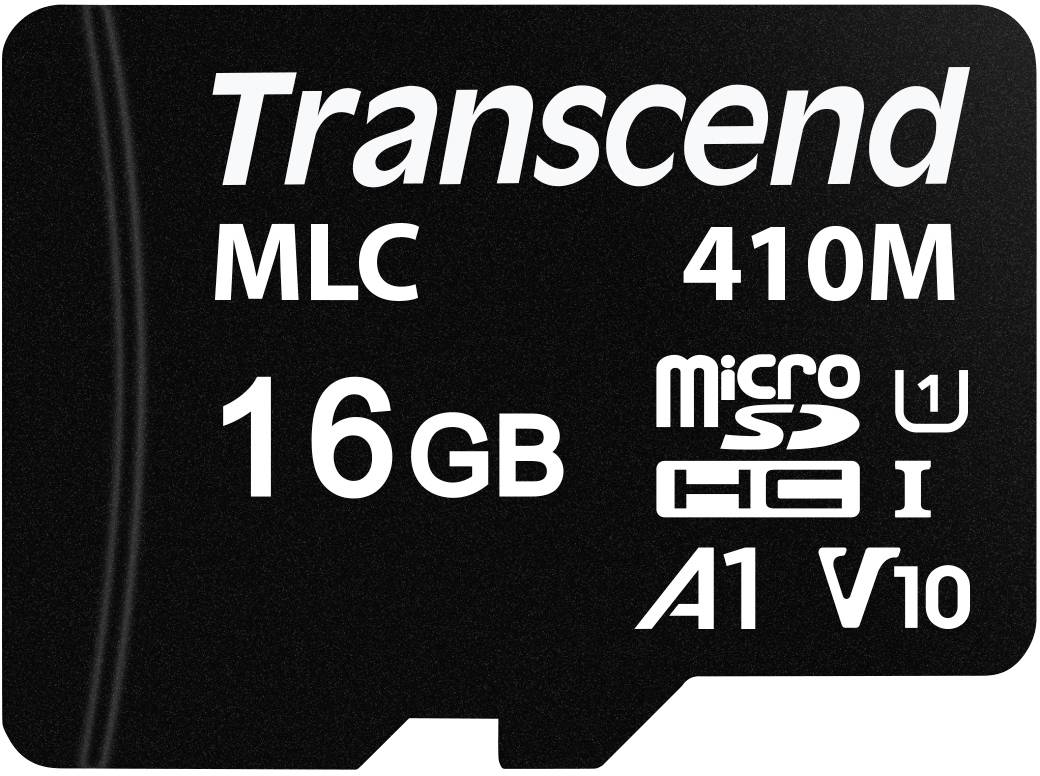 Transcend TS16GUSD410M microSD Przemysłowy 16 GB Class 10 UHS-I - obrazek 1