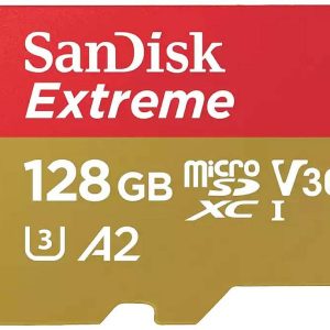 SanDisk Extreme microSDXC 128 GB Class 10, UHS-I, v30 Video Speed Class odporny na wstrząsy, wodoszczelny SanDisk Extreme microSDXC 128 GB Class 10, UHS-I, v30 Video Speed Class odporny na wstrząsy, wodoszczelny